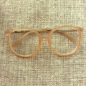 Chloé pink frame glasses